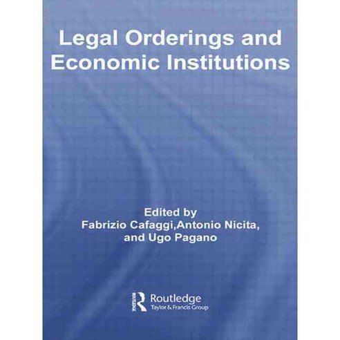 Legal Orderings and Economic Institutions, Routledge