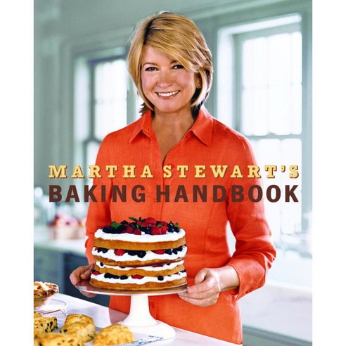 [해외도서] Martha Stewart''s Baking Handbook Hardback, Clarkson Potter
