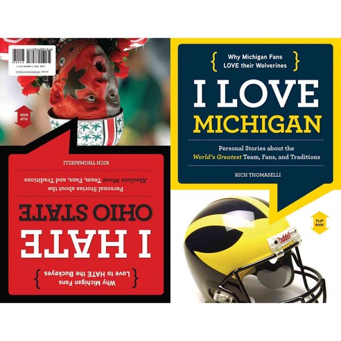 I Love Michigan / I Hate Ohio State, Triumph Books