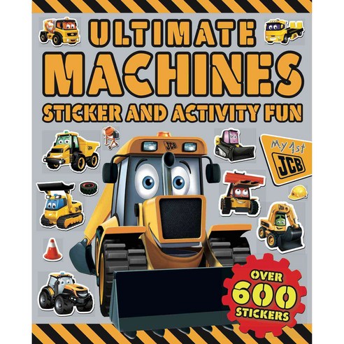 Ultimate Machines Sticker and Activity Fun, Little Bee Books Inc