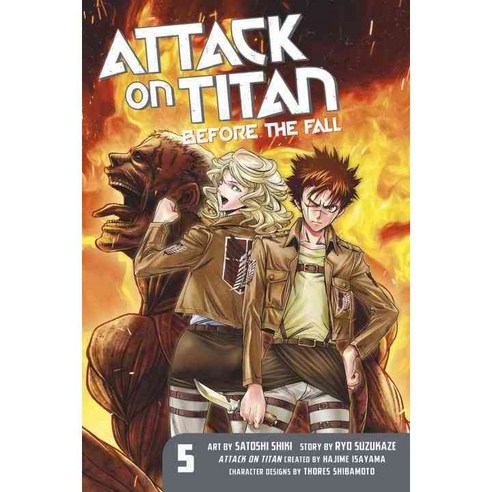 Attack on Titan 5: Before the Fall, Kodansha Comics