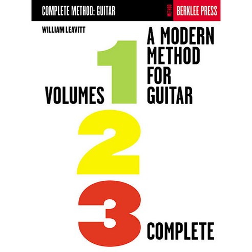 A Modern Method for Guitar:Volumes 1 2 3 Complete, Berklee Press Publications