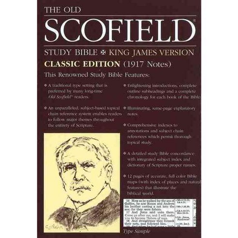 The Old Scofield Study Bible: King James Version Navy Bonded Leather Classic Edition, Oxford Univ Pr