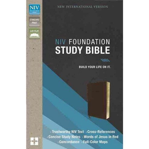 NIV Foundation Study Bible: New International Version Earth Brown Matte Foundation Study, Zondervan