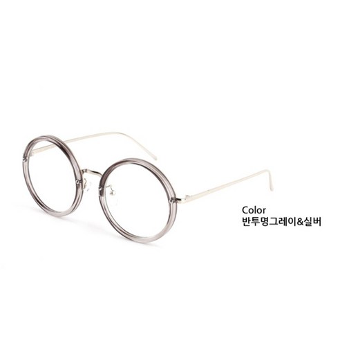 파피시엔젤 남자 여자 동그란 원형 메탈콤비 솔텍스 뿔테안경 투명하금테 Best Top5