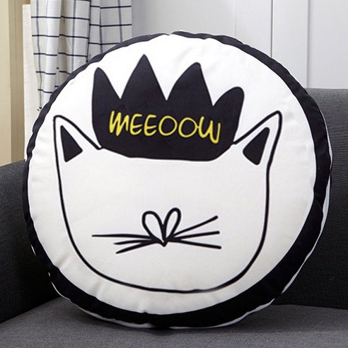 루이송 캐릭터 bnw 이불 쿠션 극세사 담요