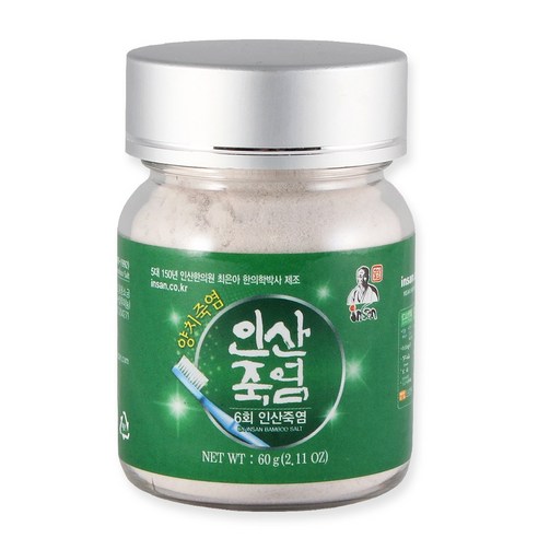 인산죽염 6회 죽염, 60g, 1개