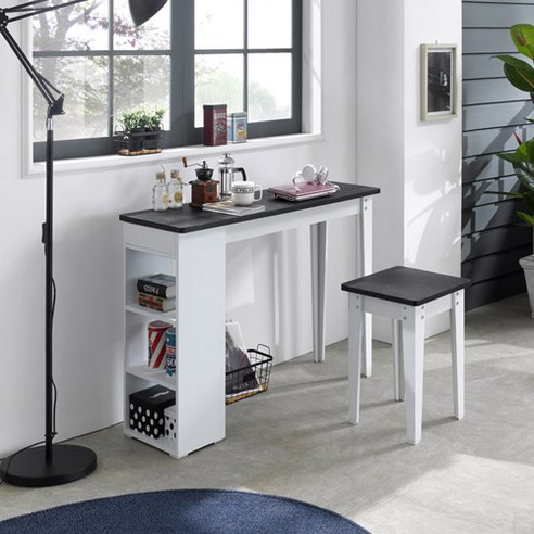 주방이나 식당에 고전적인 매력과 현대적인 편의성을 더하는 직배 아일랜드식탁