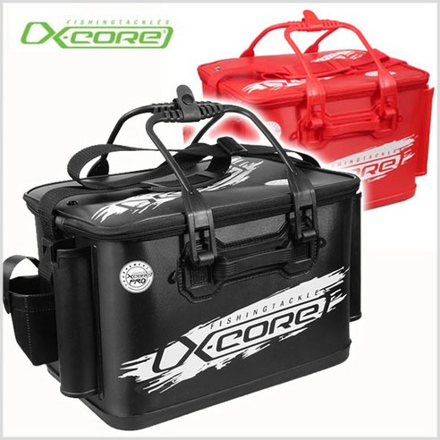 엑스코어 다용도바칸-36.40-밑밥통-하드형-모노낚시