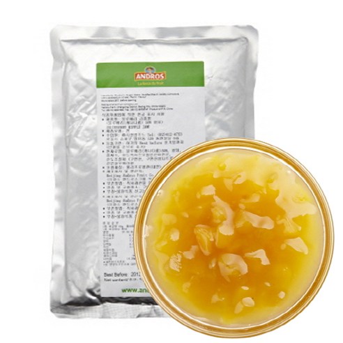 안드로스 복숭아 리플잼, 1kg, 1개