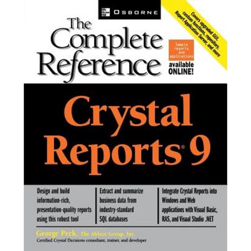 Crystal Reports 9: The Complete Reference Paperback, McGraw-Hill Education