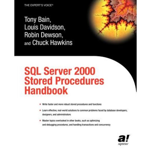 SQL Server 2000 Stored Procedures Handbook Paperback, Apress