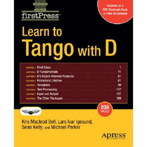 Learn to Tango with D Paperback, Apress