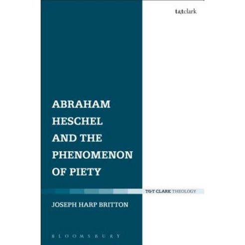 Abraham Heschel and the Phenomenon of Piety Paperback, Bloomsbury Publishing PLC