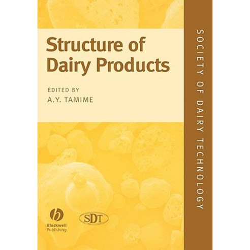 Structure of Dairy Products Hardcover, Wiley-Blackwell