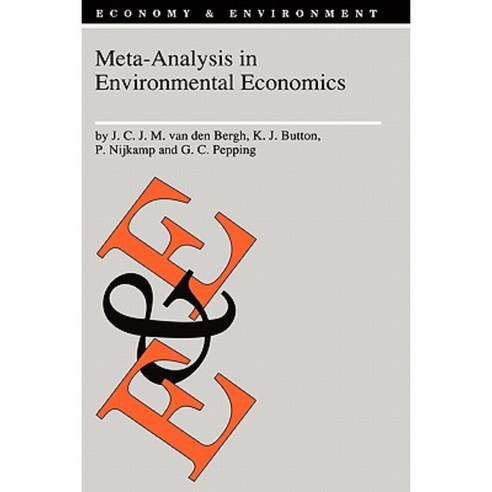 Meta-Analysis in Environmental Economics Hardcover, Springer - 가격 변동 추적 ...