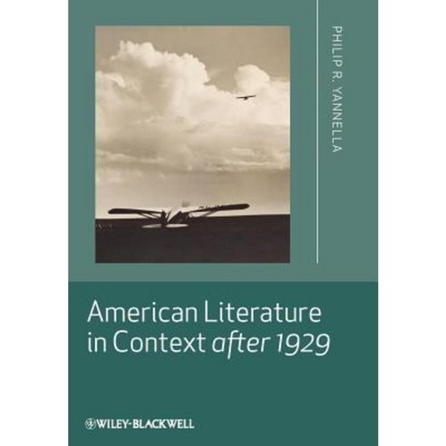 American Literature Context 1929 Hardcover, Wiley-Blackwell