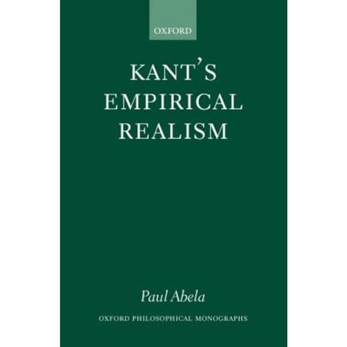 Kant''s Empirical Realism Hardcover, OUP Oxford