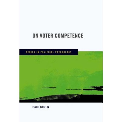 On Voter Competence Hardcover, Oxford University Press, USA