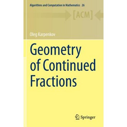 Geometry of Continued Fractions Hardcover, Springer