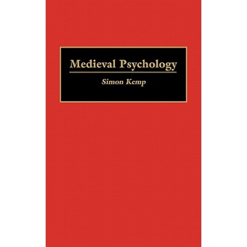 Medieval Psychology Hardcover, Greenwood Press