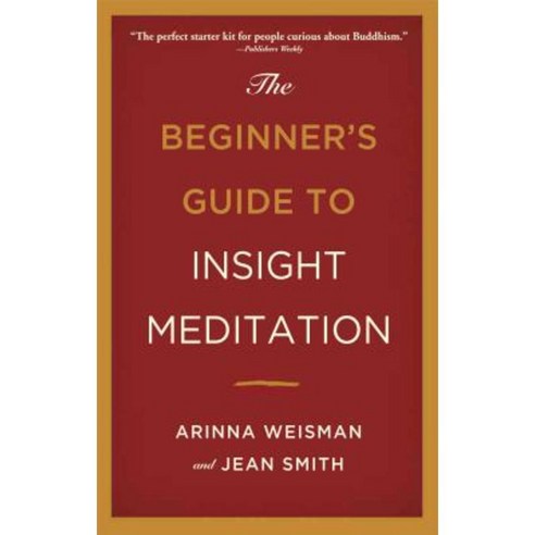The Beginner''s Guide to Insight Meditation Paperback, Wisdom Publications (MA)