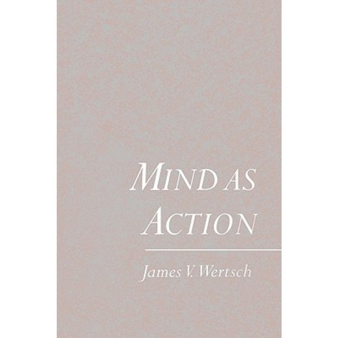 Mind as Action Hardcover, Oxford University Press, USA