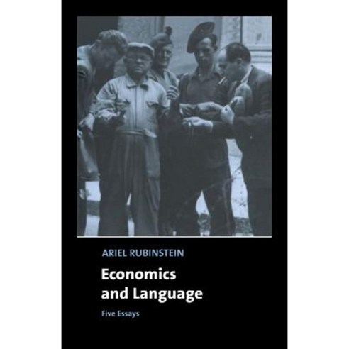 Economics and Language: Five Essays Paperback, Cambridge University Press