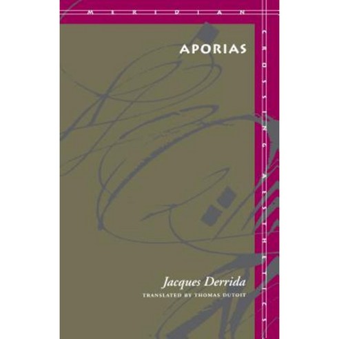 Aporias Paperback, Stanford University Press