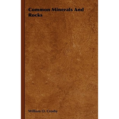 Common Minerals and Rocks Hardcover, Gallaher Press