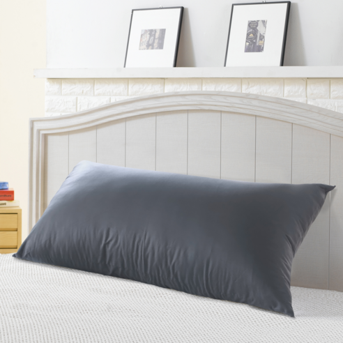 긴베개커버 네모라인 스마일 등쿠션(대쿠션)커버 50x110cm 60x110cm(솜 미포함), 차콜 Best Top5