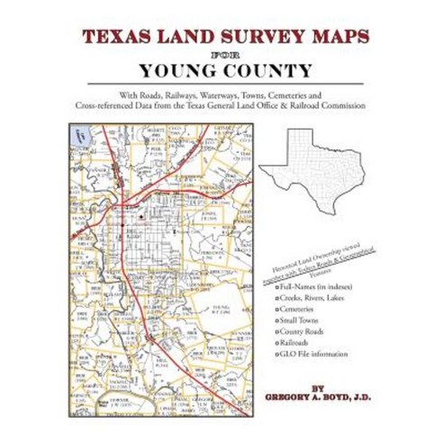 Texas Land Survey Maps for Young County Paperback, Arphax Publishing Co.