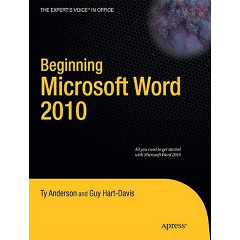 Beginning Microsoft Word 2010 Paperback, Apress