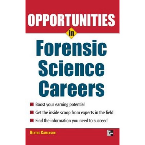 Opportunities in Forensic Science Paperback, McGraw-Hill Education