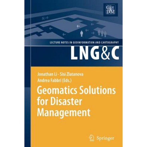 Geomatics Solutions for Disaster Management Paperback, Springer - 최저가 ...