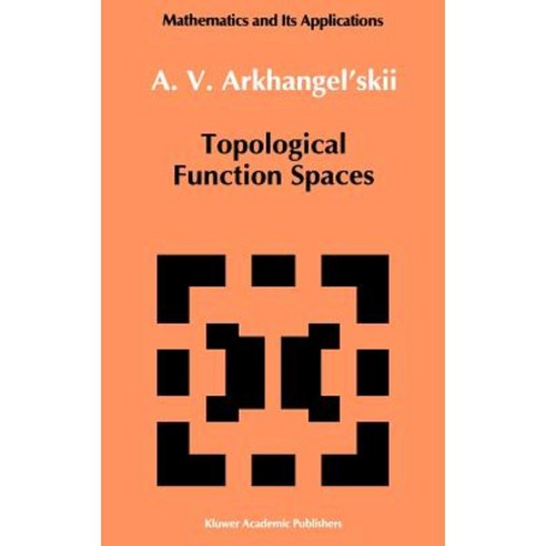 Topological Function Spaces Hardcover, Springer
