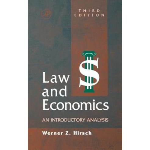 Law and Economics: An Introductory Analysis Hardcover, Academic Press