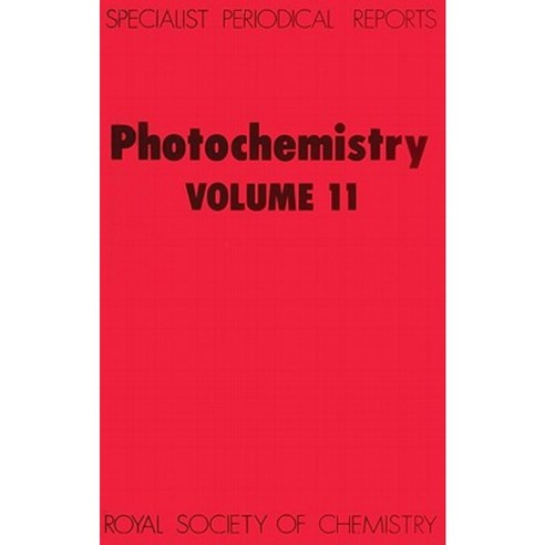 Photochemistry: Volume 11 Hardcover, Royal Society of Chemistry