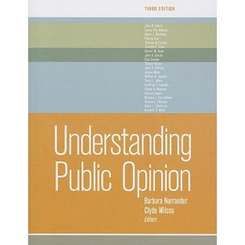 Understanding Public Opinion 3rd Edition Paperback, CQ Press