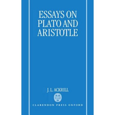 Essays on Plato and Aristotle Hardcover, OUP Oxford