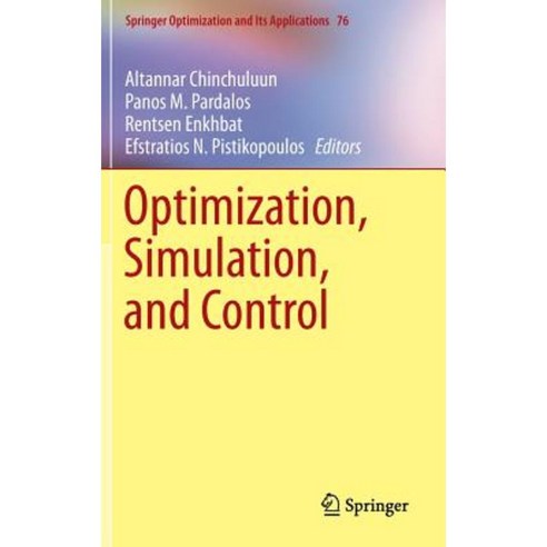 Optimization Simulation and Control Hardcover, Springer
