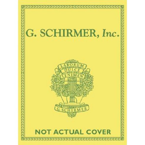 Don Carlos: Libretto Paperback, G. Schirmer, Inc.