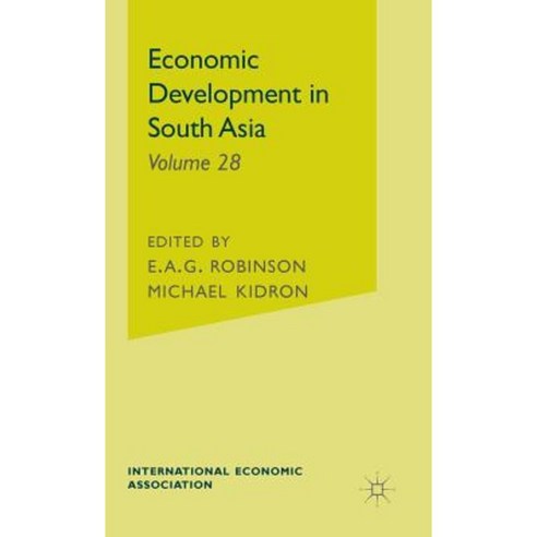 Economic Development in South Asia Hardcover, Palgrave MacMillan