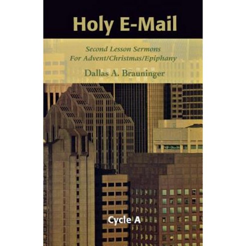 Holy E-mail: Second Lesson Sermons for Advent/Christmas/Epiphany Cycle a Paperback, CSS Publishing Company
