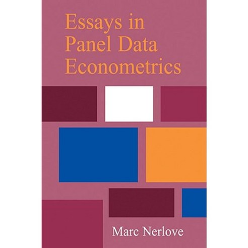 Essays in Panel Data Econometrics Paperback, Cambridge University Press