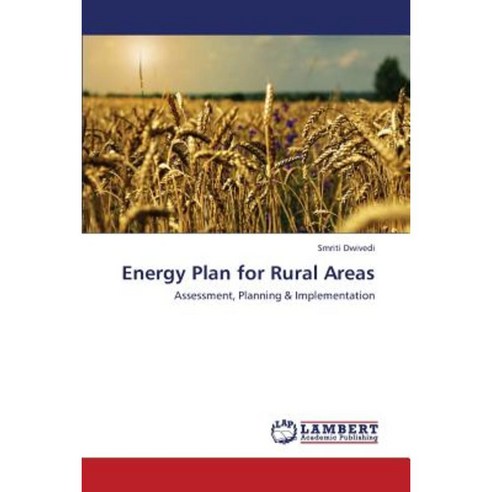 Energy Plan for Rural Areas Paperback, LAP Lambert Academic Publishing