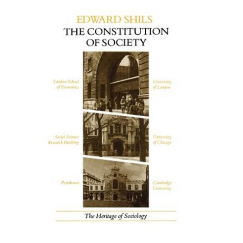 The Constitution of Society Paperback, University of Chicago Press