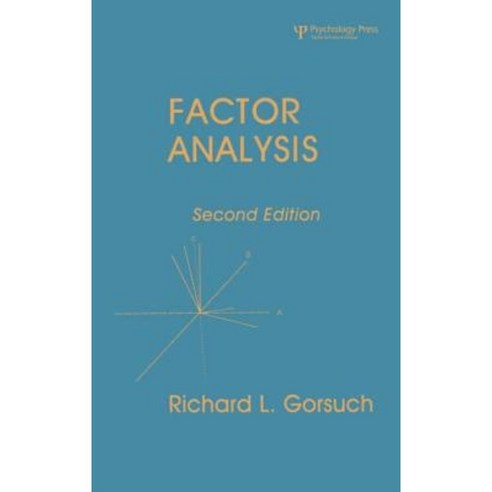 Factor Analysis 2nd Ed. Hardcover, Psychology Press