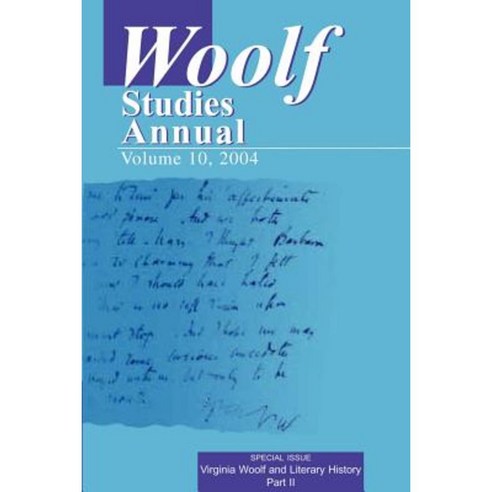 Woolf Studies Annual 10 Paperback, Pace University Press