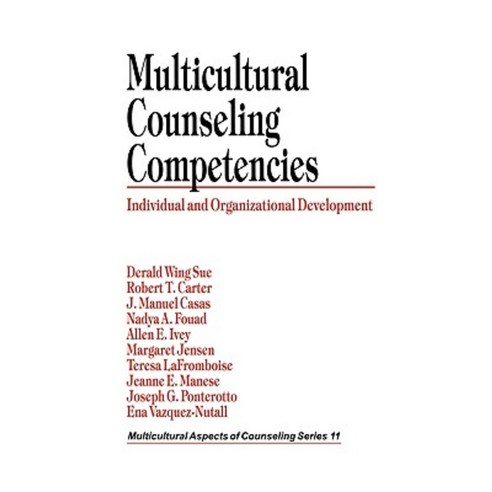 Multicultural Counseling Competencies: Individual and Organizational Development Paperback, Sage Publications, Inc